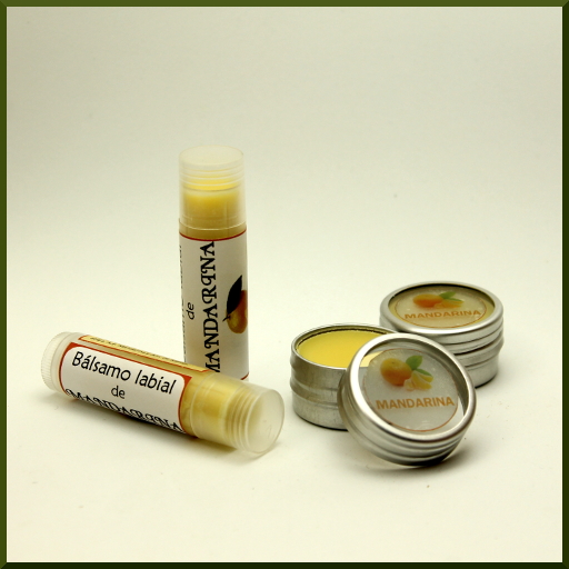 BÁLSAMO LABIAL de MANDARINA