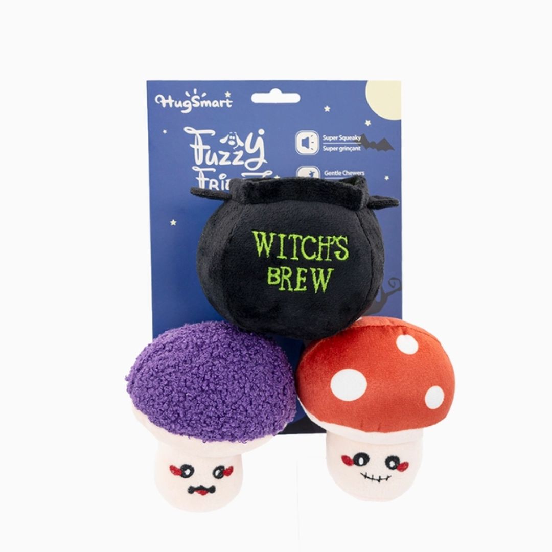 Pack 3 peluches caldero de la bruja Hugsmart