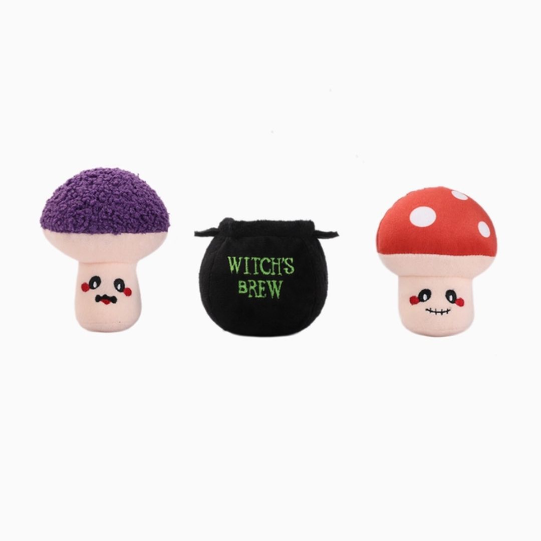 Pack 3 peluches caldero de la bruja Hugsmart - Imagen 2