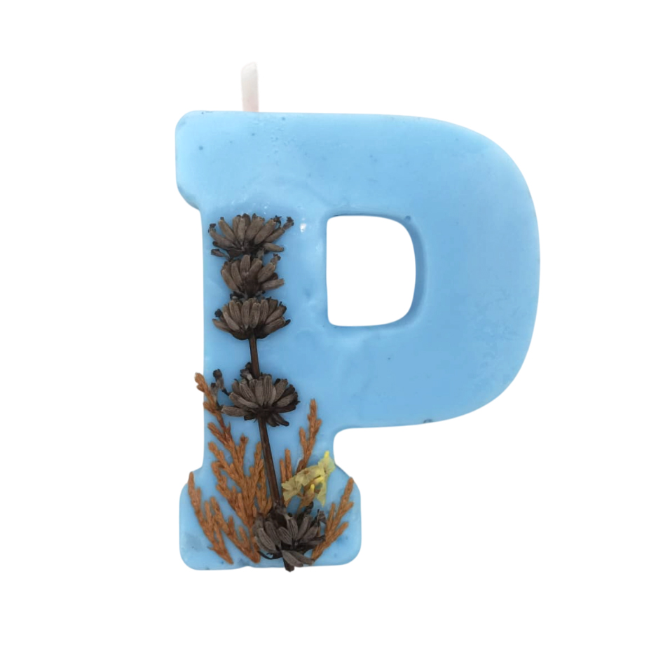 Velas letras P