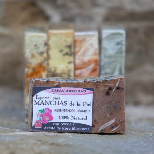 JABÓN para MANCHAS de la PIEL (con Aceite de Rosa Mosqueta)
