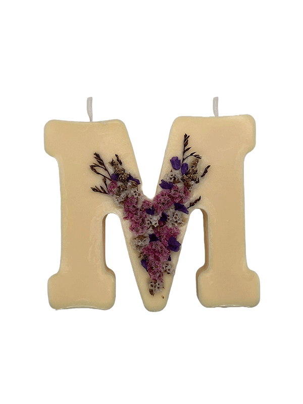 Velas letras M